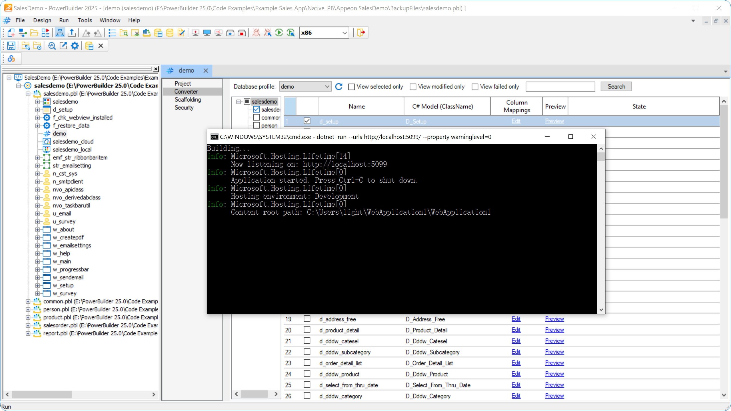 Automatic Creation of REST APIs